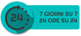 7 Giorni su 7 24 ore su 24